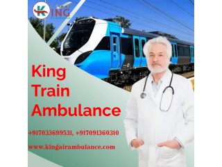 King Train Ambulance Service in Kolkata with a Well-Skilled Medical Team