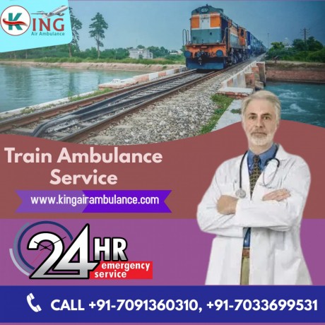 king-train-ambulance-service-in-raipur-with-a-highly-qualified-medical-crew-big-0