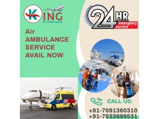 Gain Air Ambulance Services in Ranchi by King with Knowledgeable Medical Crew