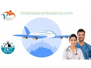 Gain Hi Tech Air Ambulance Service in Goa by Vedanta with any Critical Condition
