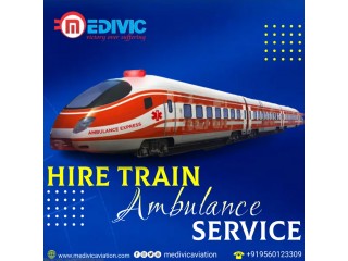 Medivic Aviation Train Ambulance Service in Patna with the Best Medical Facilities