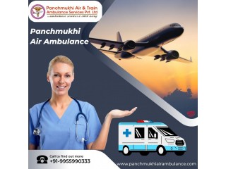 Get at Genuine Cost Panchmukhi Air Ambulance Services in Kolkata with ICU Facility