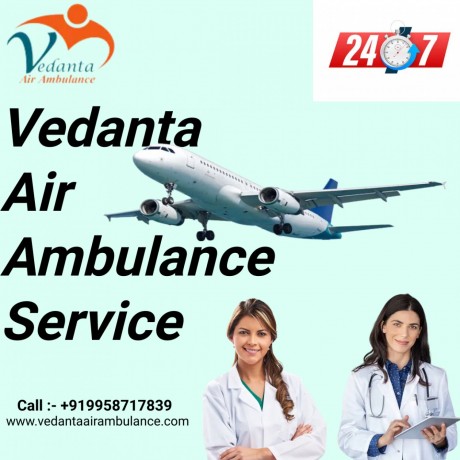 utilize-air-ambulance-service-in-rewa-by-vedanta-with-capable-team-of-doctors-big-0
