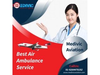 Medivic Aviation Air Ambulance Service in Bagdogra with Emergency Patient Transfer Facilities