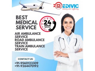 Medivic Aviation Air Ambulance in Mumbai with Advanced Medical Facilities