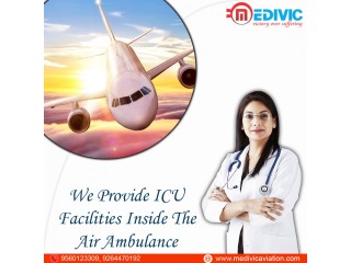Medivic Aviation Air Ambulance Services in Delhi with the Latest Medical Technology