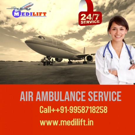 select-air-ambulance-services-from-patna-to-mumbai-by-medilift-with-all-necessary-medical-equipment-big-0