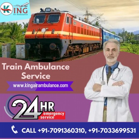 king-train-ambulance-services-in-ranchi-with-all-basic-medical-equipment-big-0