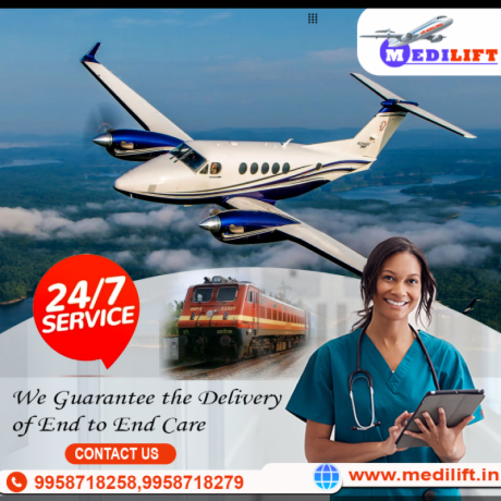 excellent-air-ambulance-services-from-ranchi-to-delhi-by-medilift-big-0