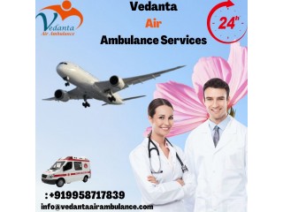 Get 24x7 Online Assistance from Vedanta Air Ambulance Service in Kanpur