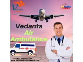 The Top and Most Reliable Air Ambulance Service in Surat with a Specialized Team from Vedanta