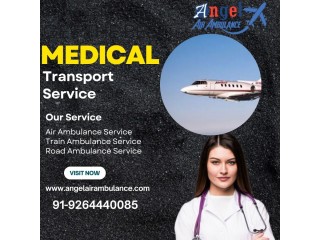 Urgently Book Angel Air Ambulance from Kolkata at Low Cost for Easy Shifting