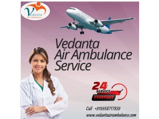 Avail of Vedanta Air Ambulance Services in Gorakhpur with High-tech Medical Tools