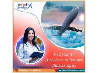 Get the Commendable Medical Air Ambulance in Chandigarh by Angel at Anytime