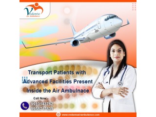 Use Advanced ICU Facilities by Vedanta Air Ambulance Services in Ranchi