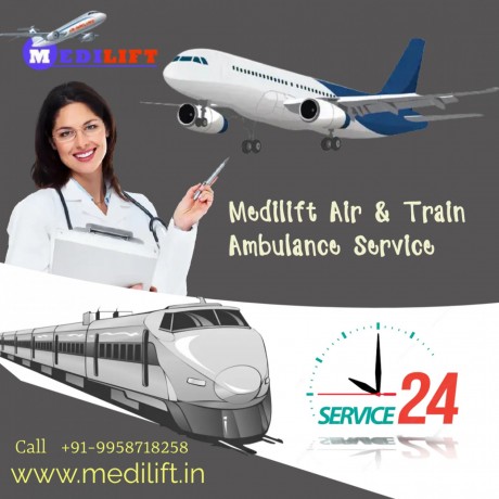 medilift-train-ambulance-in-delhi-with-superior-medical-support-big-0