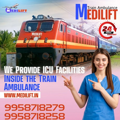 medilift-train-ambulance-services-in-guwahati-along-with-a-dedicated-medical-team-big-0