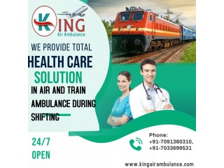 King Train Ambulance Service in Guwahati with Advanced Life-Saving Gadgets