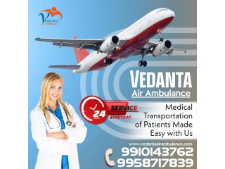 Choose Vedanta Air Ambulance Service in Bhubaneswar with High-tech Patient Transfer
