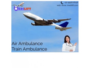 Book the best Medilift Air Ambulance from Patna to Delhi with Quick Transfer