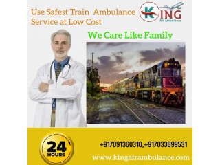King Train Ambulance in Ranchi with Specialist MD Doctor