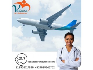 Select Vedanta Air Ambulance Service in Dibrugarh with Hassle-free patient Evocation