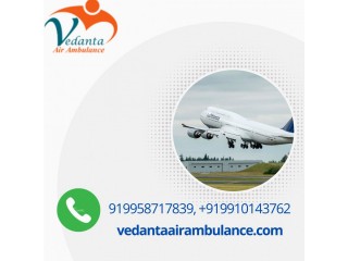 Pick of Vedanta Air Ambulance Service in Varanasi with Modernized Ventilator Setup