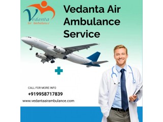 Select Vedanta Air Ambulance Service in Indore with Quick Patient Transfer