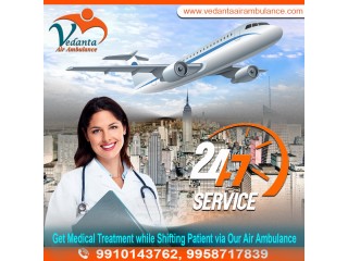 Take the Better Medical Transport Service by Vedanta Air Ambulance in Lucknow