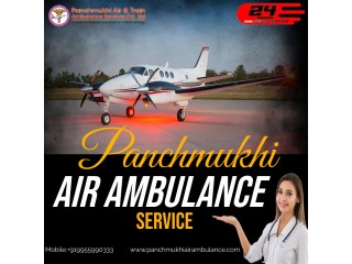 Hire Panchmukhi Air Ambulance Services in Ranchi for Non-Complicated Medical Transfer
