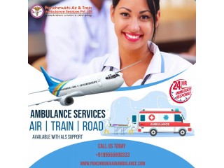 Get ICU or CCU Experts by Panchmukhi Air Ambulance Services in Raipur