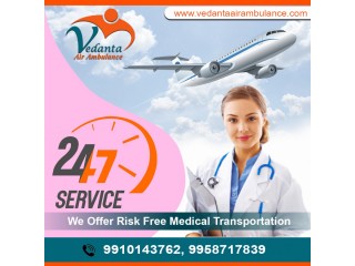 Vedanta Air Ambulance in Bokaro with Super Medical Treatments
