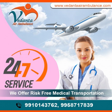 vedanta-air-ambulance-in-bokaro-with-super-medical-treatments-big-0