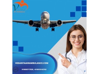 Obtain Vedanta Air Ambulance Service in Dibrugarh with a World-class Medical System