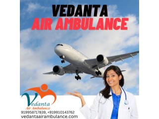 Use 24x7 ICU and CCU Facilities with Doctors through Vedanta Air Ambulance Service in Silchar