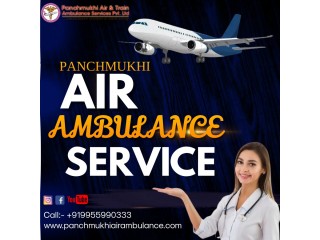 Receive Panchmukhi Air Ambulance Services in Siliguri with Specialized Medical Team