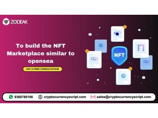 To build the NFT Marketplace similar to opensea
