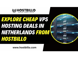 Explore Cheap VPS Hosting Deals in Netherlands From Hostbillo