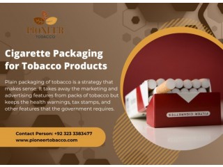 Cigarette Packaging for Tobacco Products