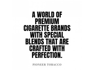 A Word of Premium Cigarette Brands with Special Blends