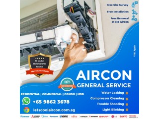 Aircon general service in Singapore