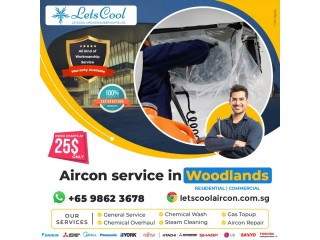 Aircon service & repair in Woodlands