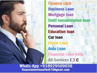 Do you need a quick long or short term Loan +918929509036