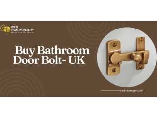 Buy Bathroom Door Bolt- UK
