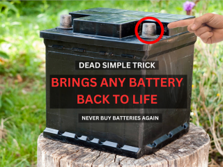 Dead Simple Trick Brings Any Battery Back To Life (Never Buy Batteries Again)