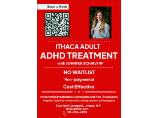 Ithaca Adult ADHD Treatment with Jennifer Schiavi