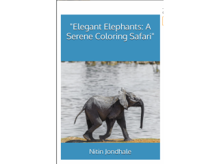 Elegant Elephants: A Serene Coloring Safari