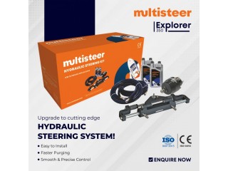 "Quad Outboards | Hydraulic Steering System | Multisteer "