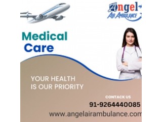 Utilize Angel Air Ambulance Service in Kolkata with Full ICU Support