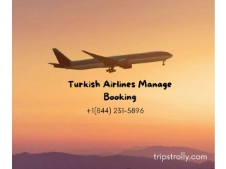 Manage my Turkish Airline booking